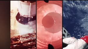 STATION CREW MEMBERS CLOSE THE DRAGON ENDEAVOUR HATCH